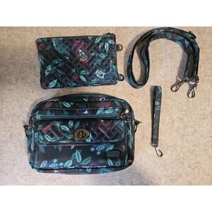 Lug peacock print, switch and peekaboo, 4 piece set